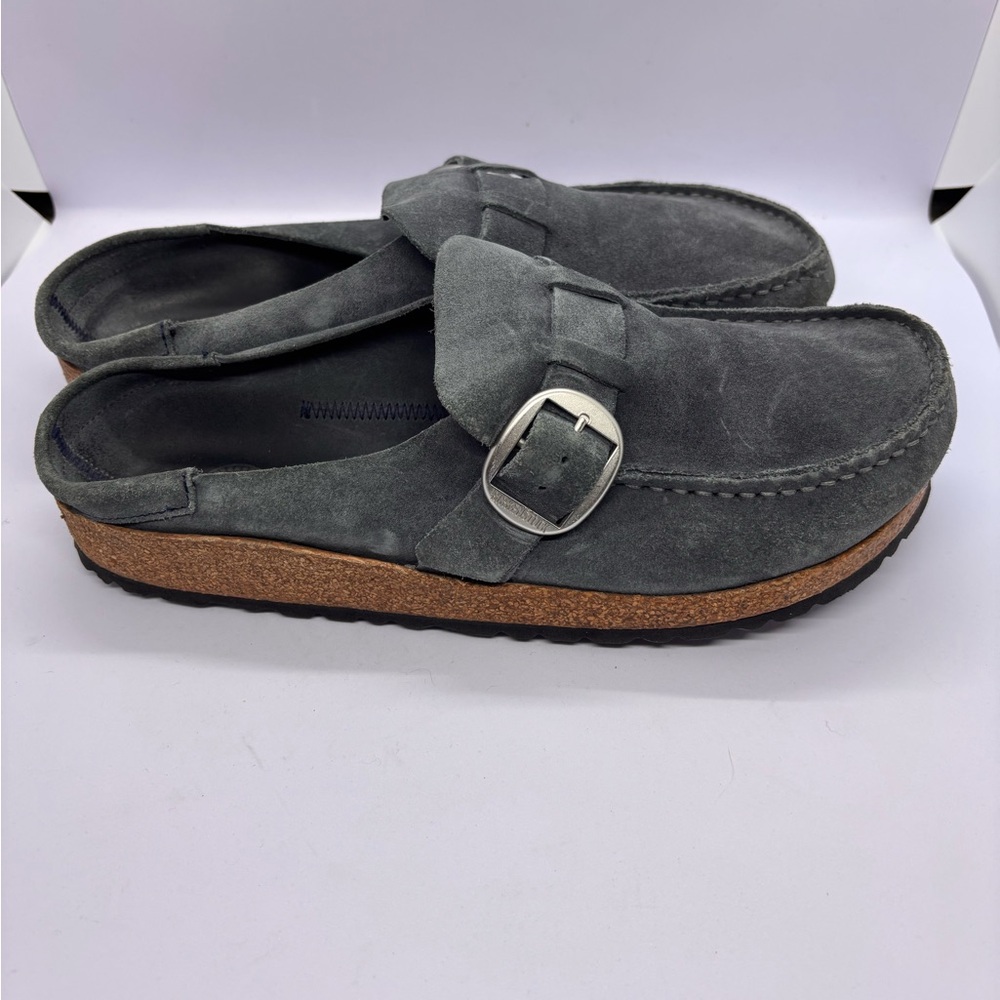 Women’s Birkenstock Mules in Dark Gray